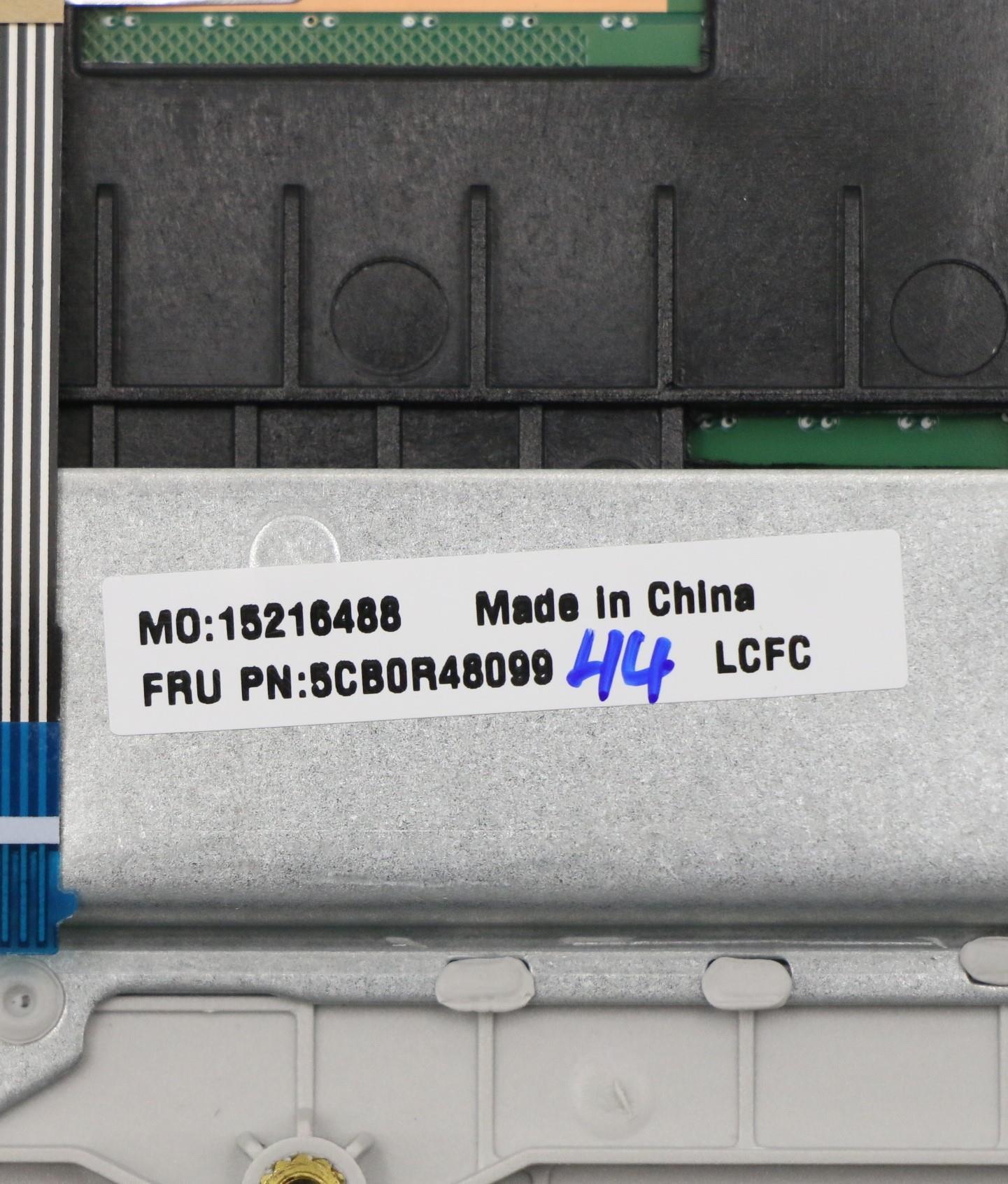 Lenovo Keyboard Internal Includes C-C - 5CB0R48099