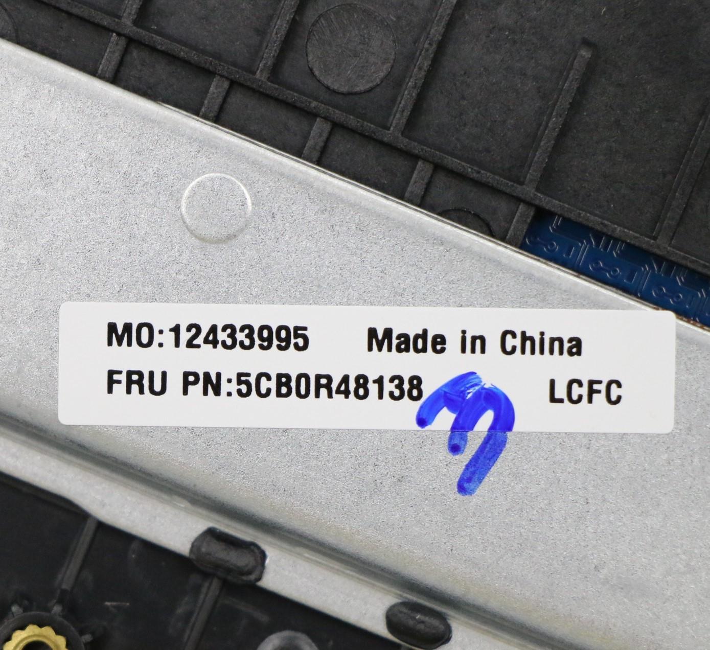 Lenovo Keyboard Internal Includes C-C - 5CB0R48138