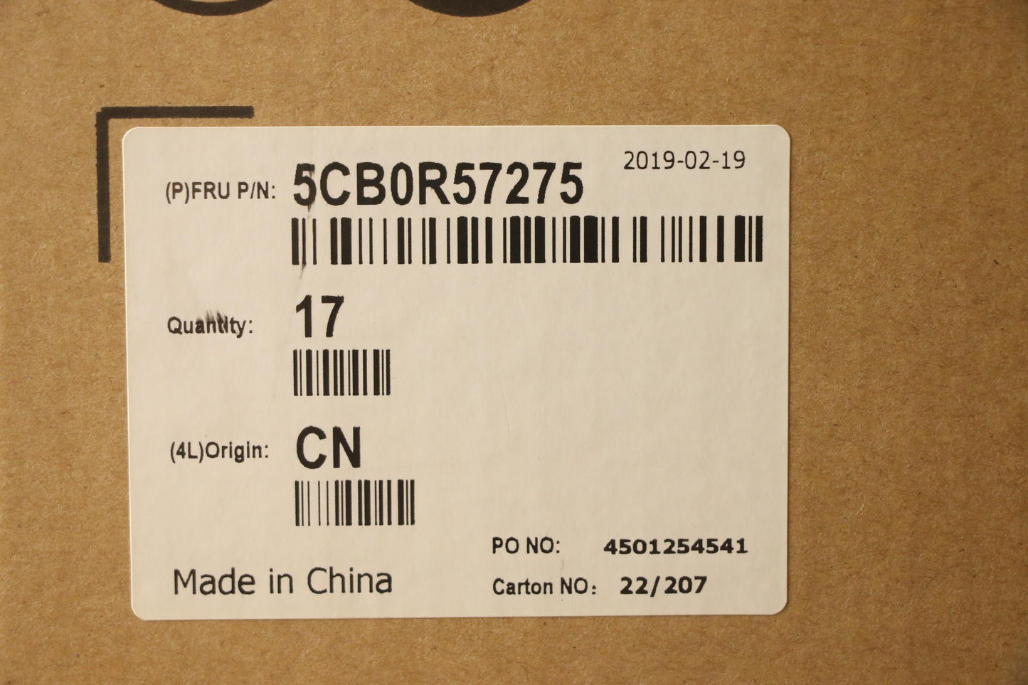 Lenovo Upcaseasm 3N 81F4 Mgr Nbl Wkb - 5CB0R57275