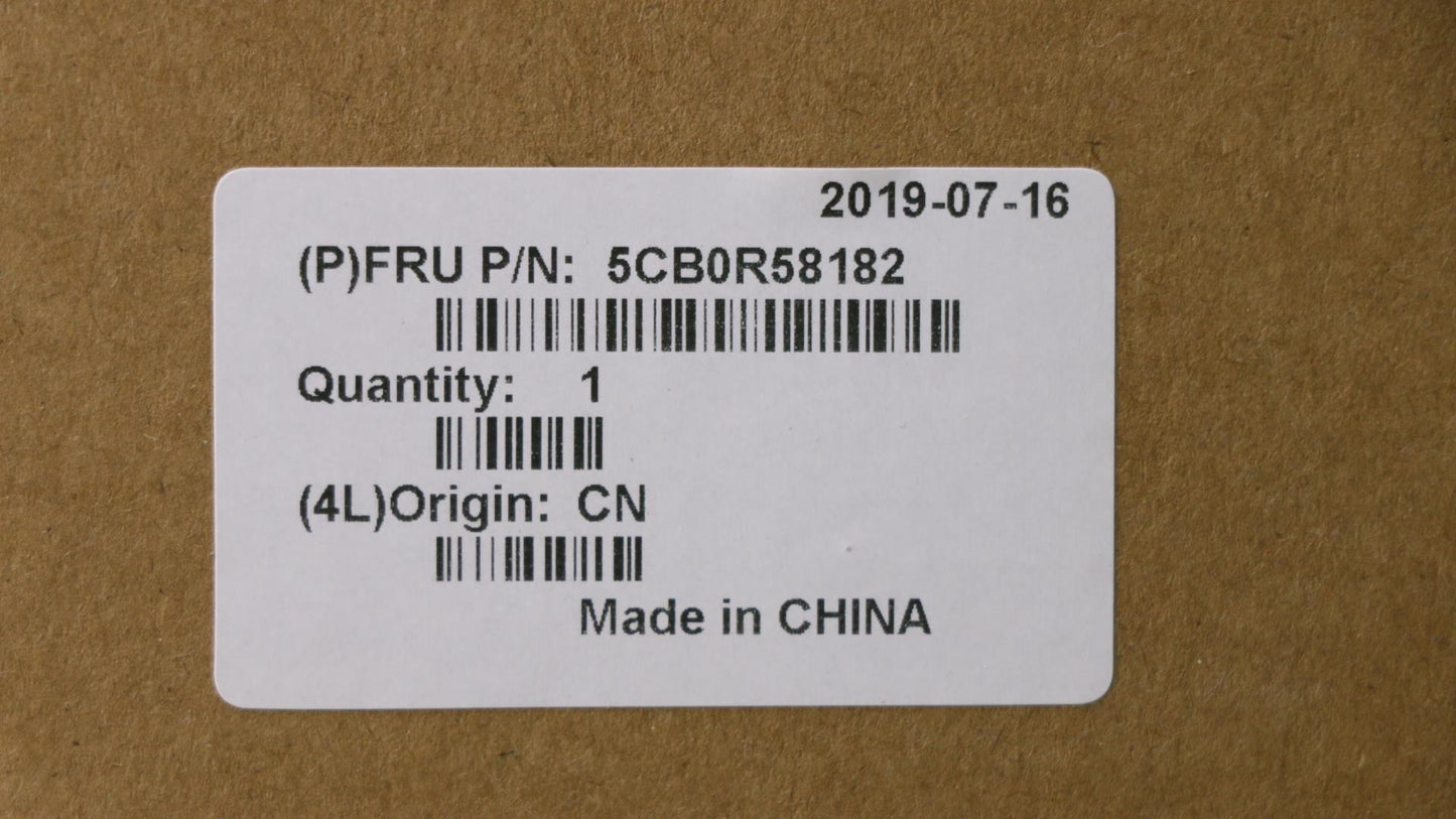 Lenovo Upper Case 3N 81F5 Mgr Wkb Nbl - 5CB0R58182