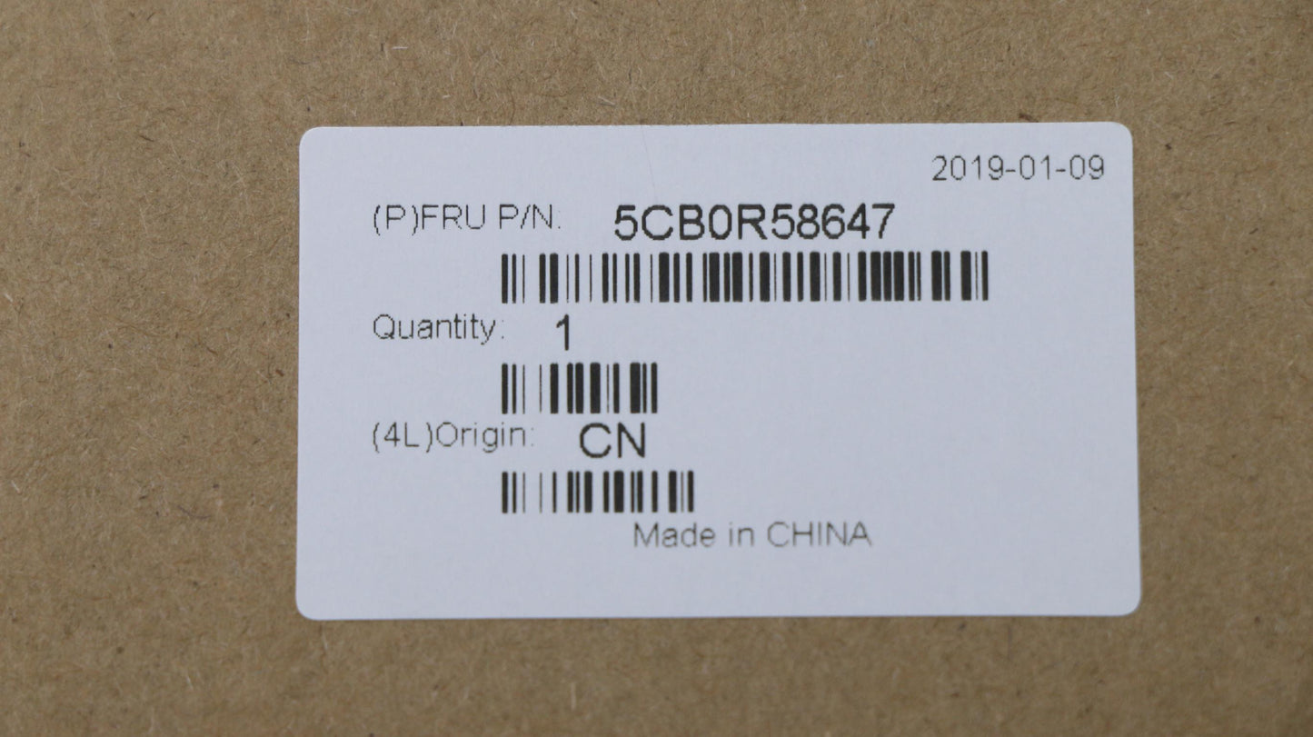 Lenovo Keyboard Internal Includes C-C - 5CB0R58647