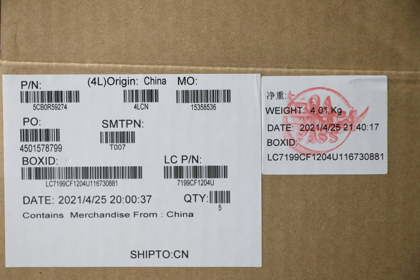 Lenovo Keyboard Internal Includes C-C - 5CB0R59274
