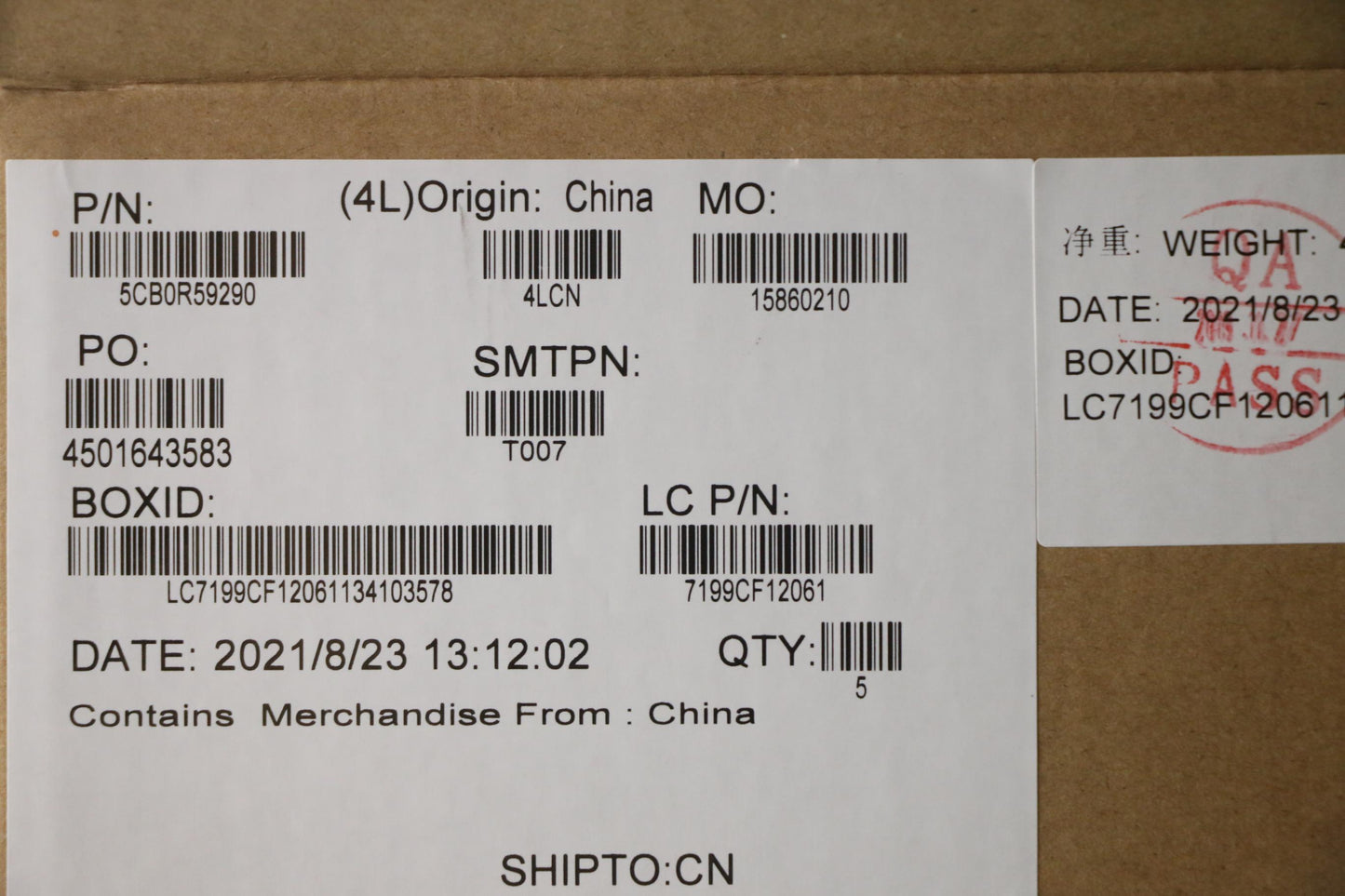 Lenovo Keyboard Internal Includes C-C - 5CB0R59290