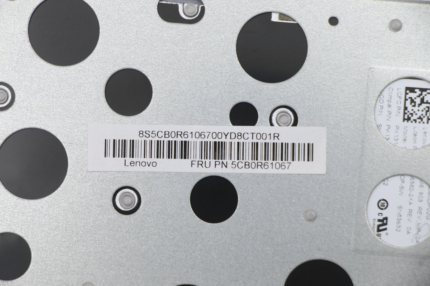 Lenovo Cover Upcase Asm 3N 81J2 Mnb W - 5CB0R61067