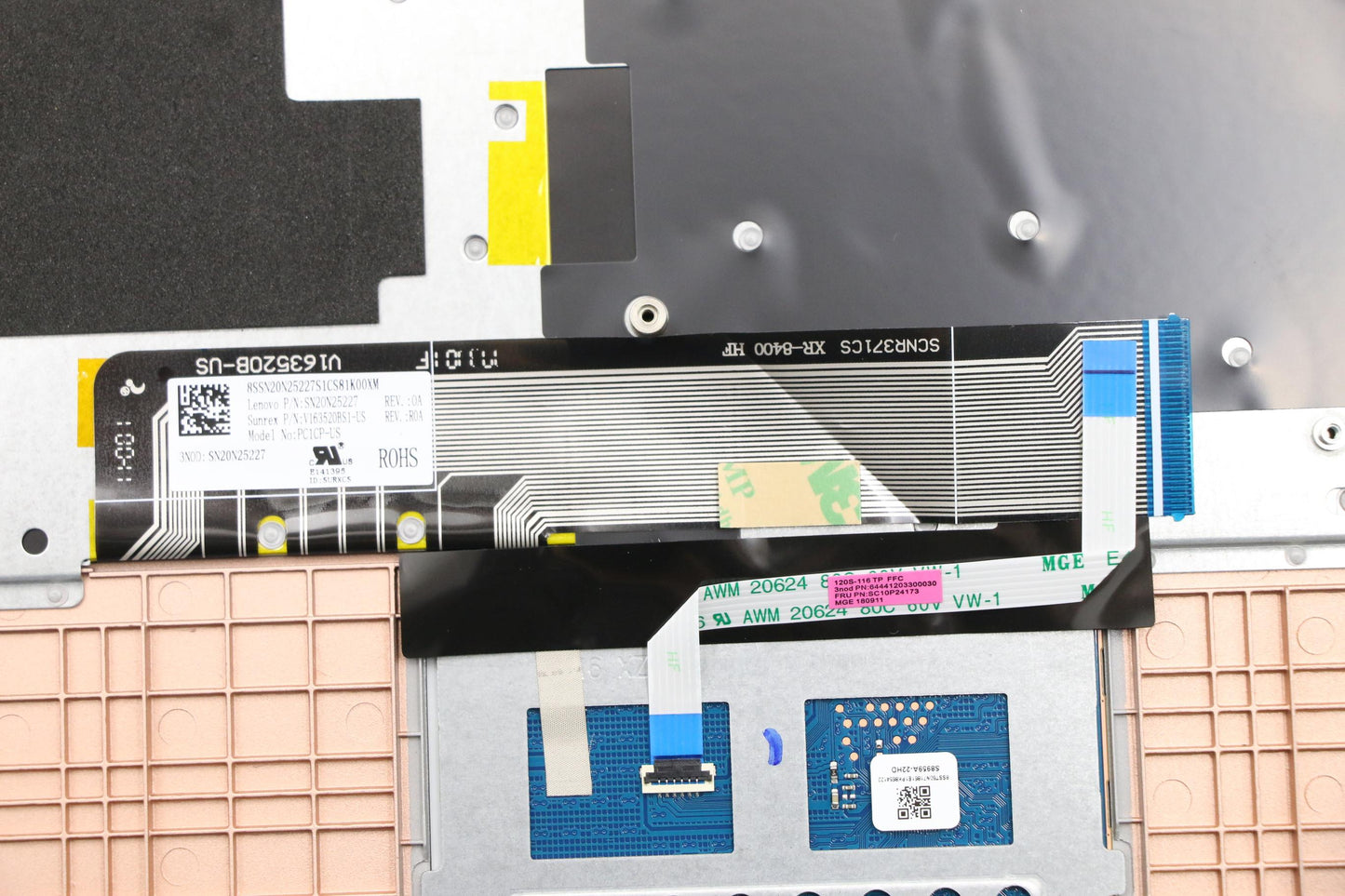 Lenovo Cover Upcase Asm 3N 81J1 Mgr W - 5CB0R61181