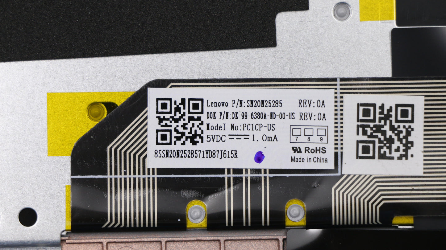 Lenovo Cover Upcase Asm 3N 81J1 Mgr W - 5CB0R61248