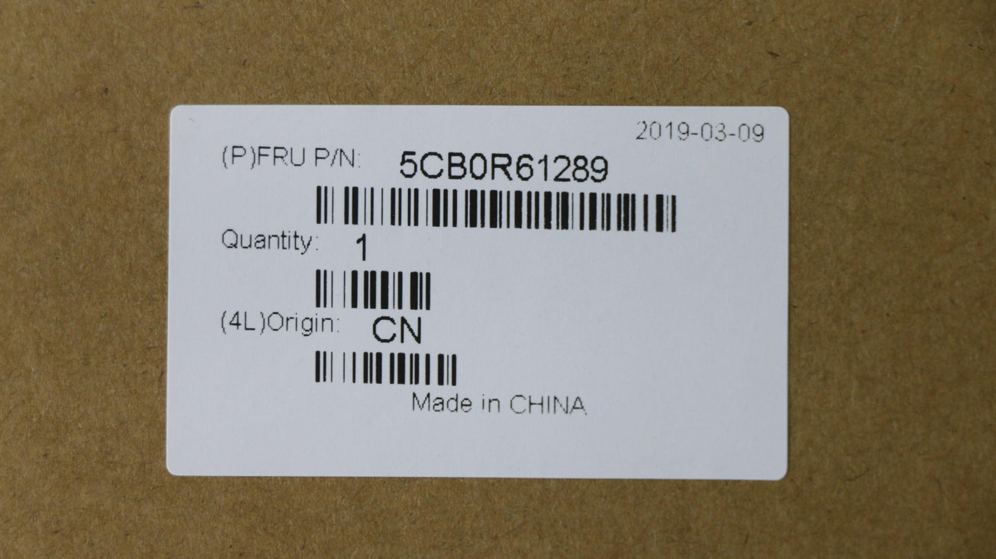 Lenovo Cover Upcase Asm 3N 81J1 Bw Wk - 5CB0R61289