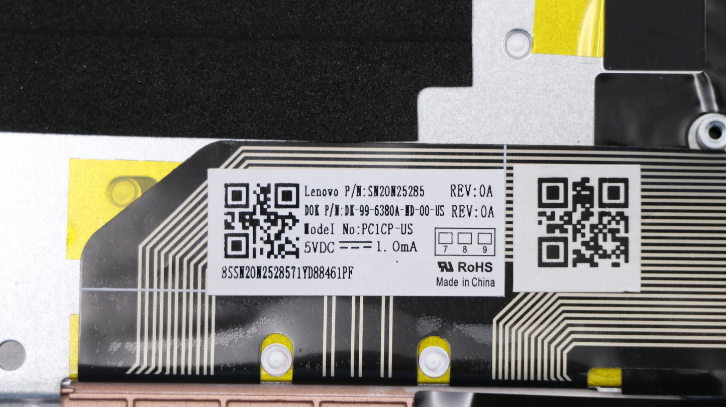 Lenovo Cover Upcase Asm 3N 81J1 Rpk W - 5CB0R61313