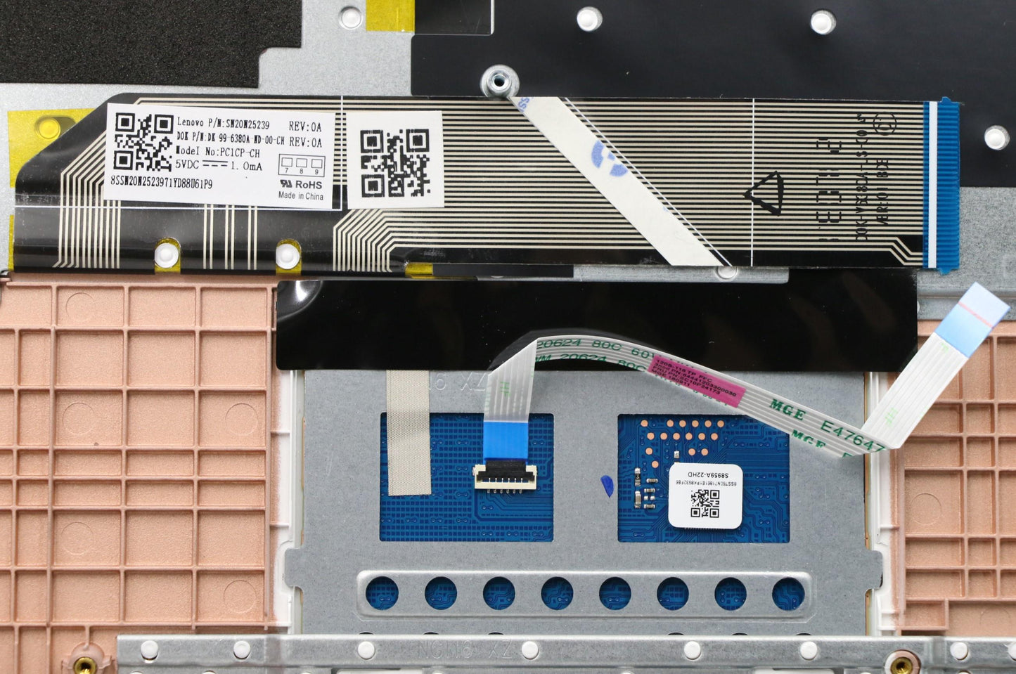 Lenovo Cover Upcase Asm 3N 81J1 Bw Wk - 5CB0R61321