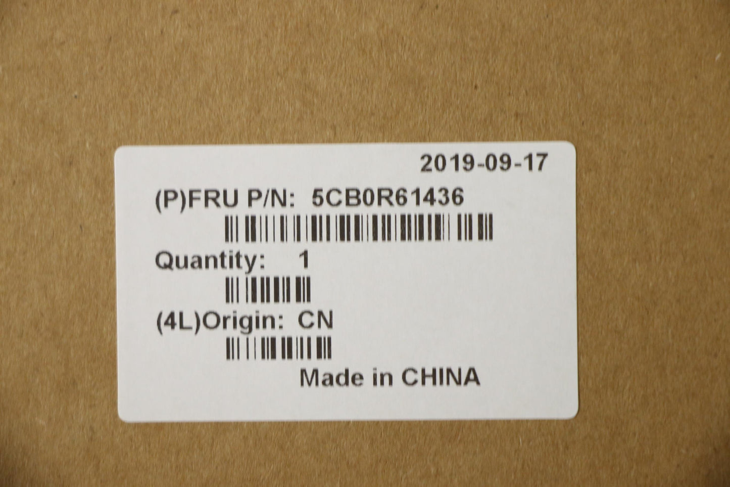 Lenovo Cover Upcase Asm 3N 81J1 Mnb W - 5CB0R61436