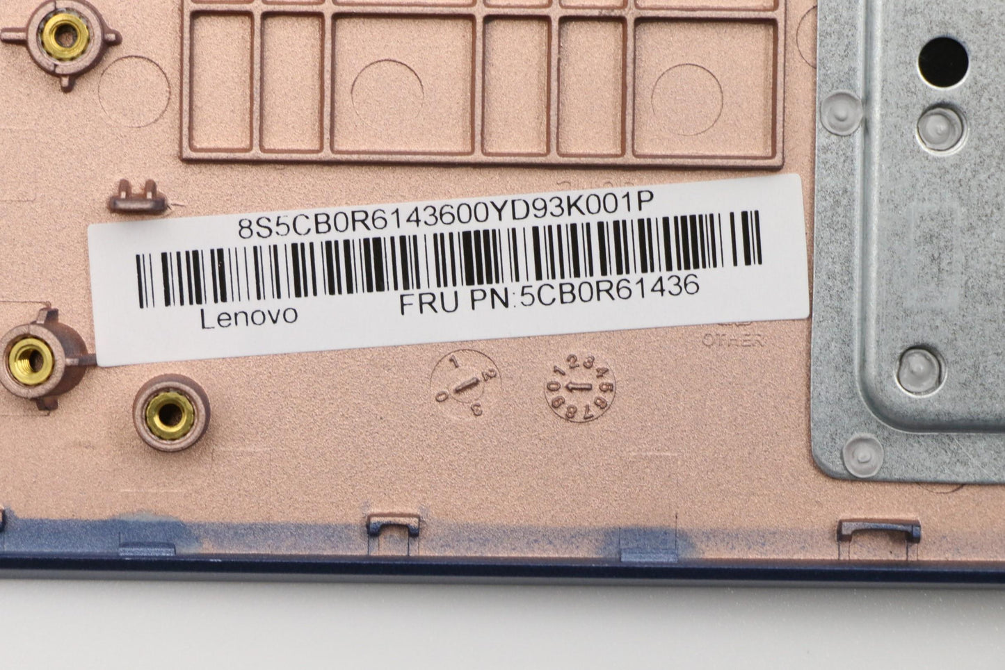Lenovo Cover Upcase Asm 3N 81J1 Mnb W - 5CB0R61436