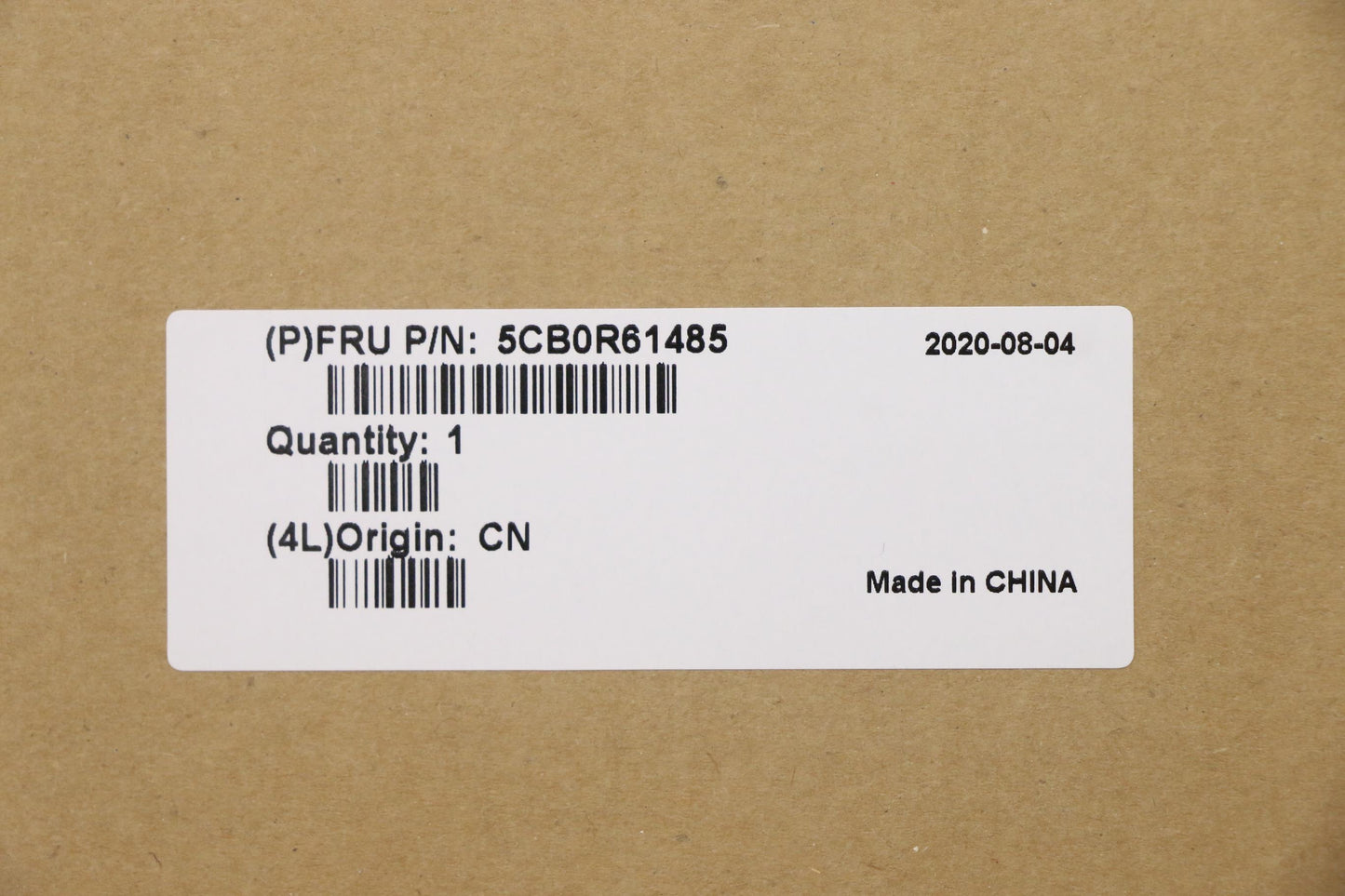 Lenovo Cover Upcase Asm 3N 81J1 Bb Wk - 5CB0R61485