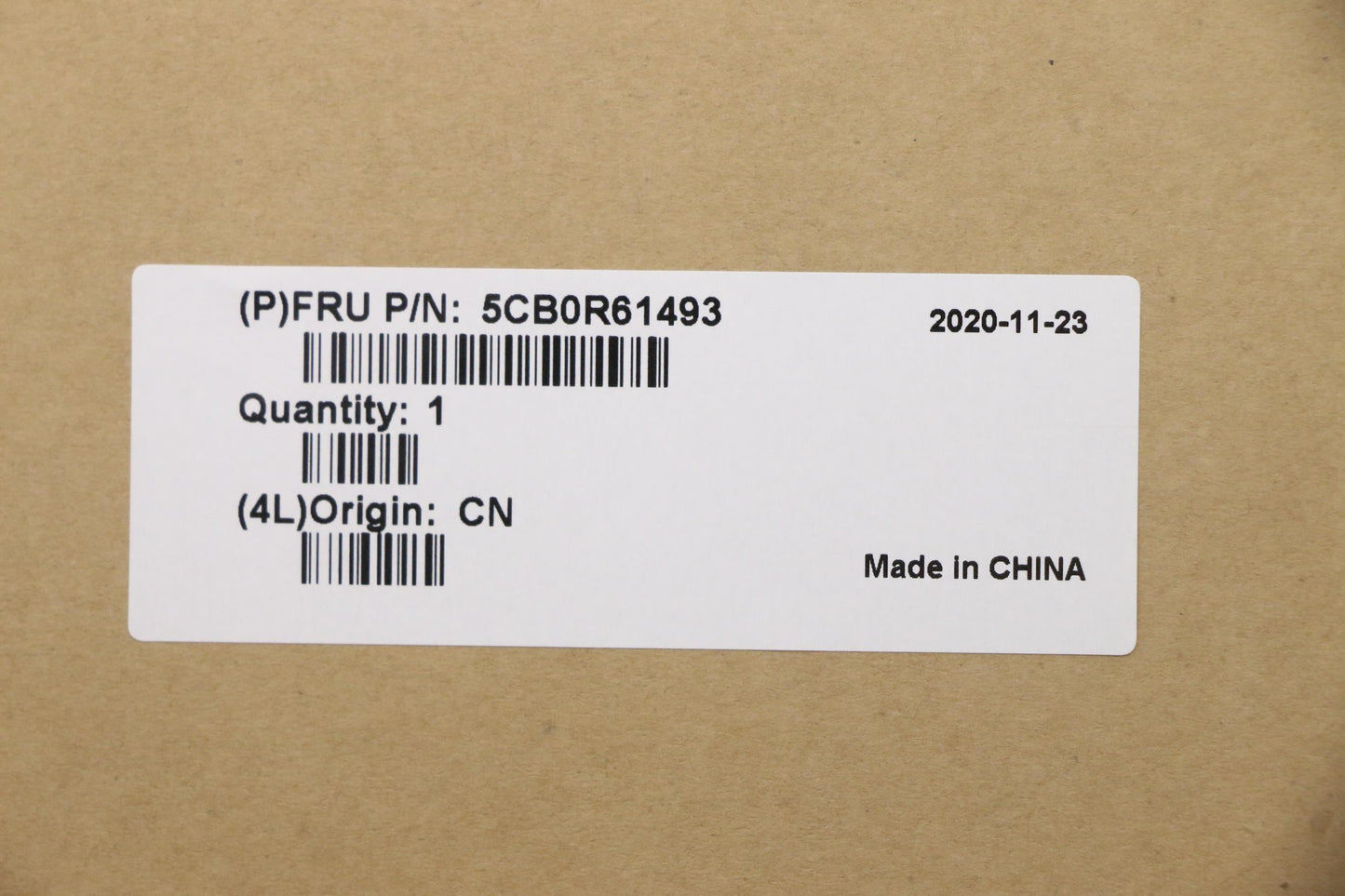 Lenovo Cover Upcase Asm 3N 81J1 Rpk W - 5CB0R61493
