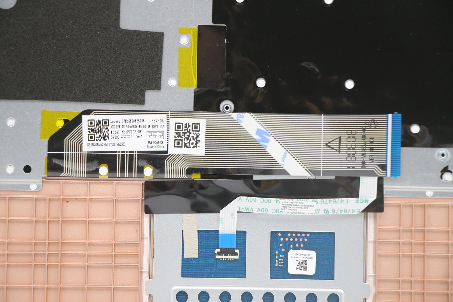 Lenovo Cover Upcase Asm 3N 81J1 Rpk W - 5CB0R61493