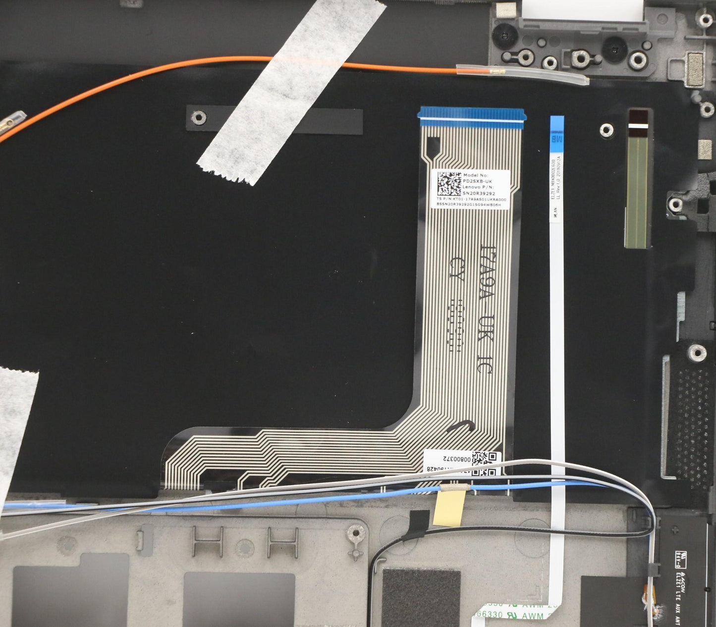 Lenovo Up Assy W/Bl Kb Uk - 5CB0S15931