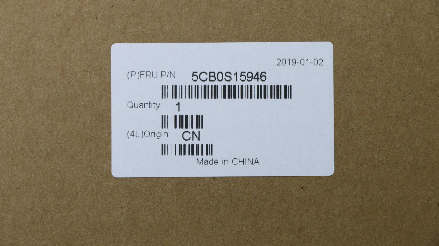 Lenovo Lcd Cover_Black - 5CB0S15946