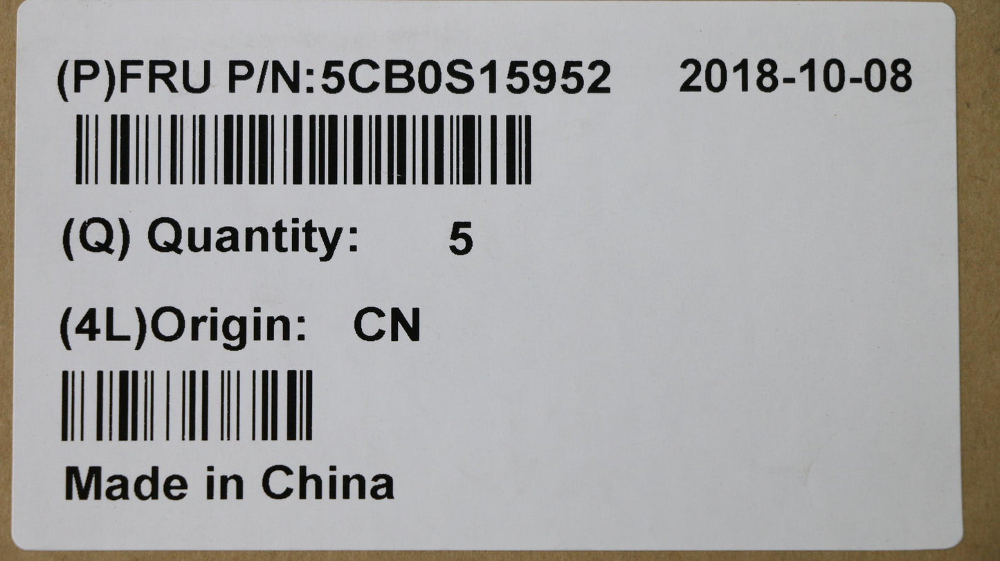 Lenovo Hinge Cover_Black - 5CB0S15952