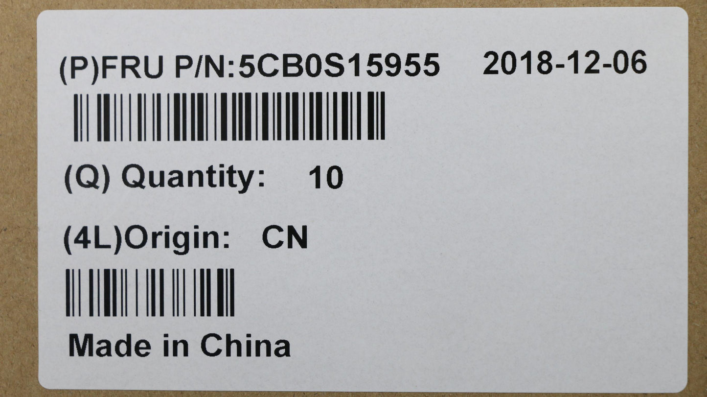 Lenovo Hinge Cover_Black For Normal - 5CB0S15955