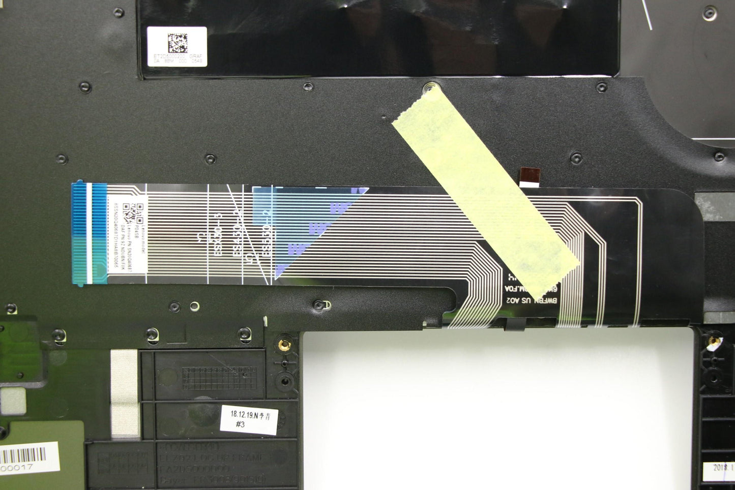 Lenovo Up Assy_Blk Fp W/Bl Kb_Kor - 5CB0S15960