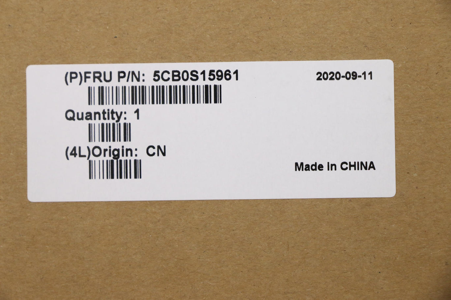 Lenovo Up Assy_Blk Fp W/Bl Kb_T-Ch - 5CB0S15961
