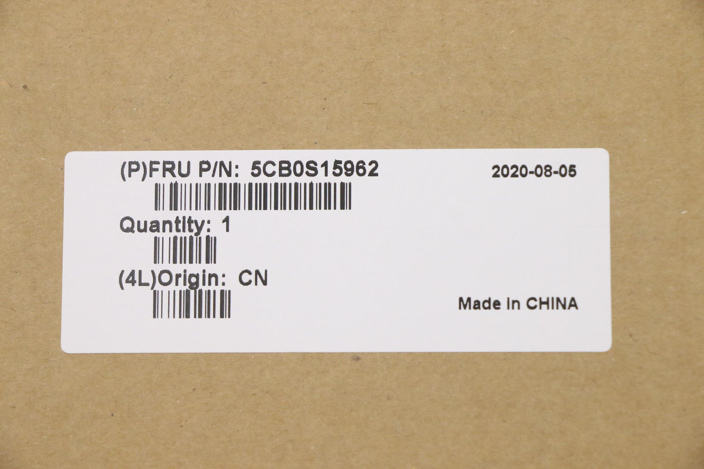 Lenovo Up Assy_Blk Fp W/Bl Kb_Rus - 5CB0S15962