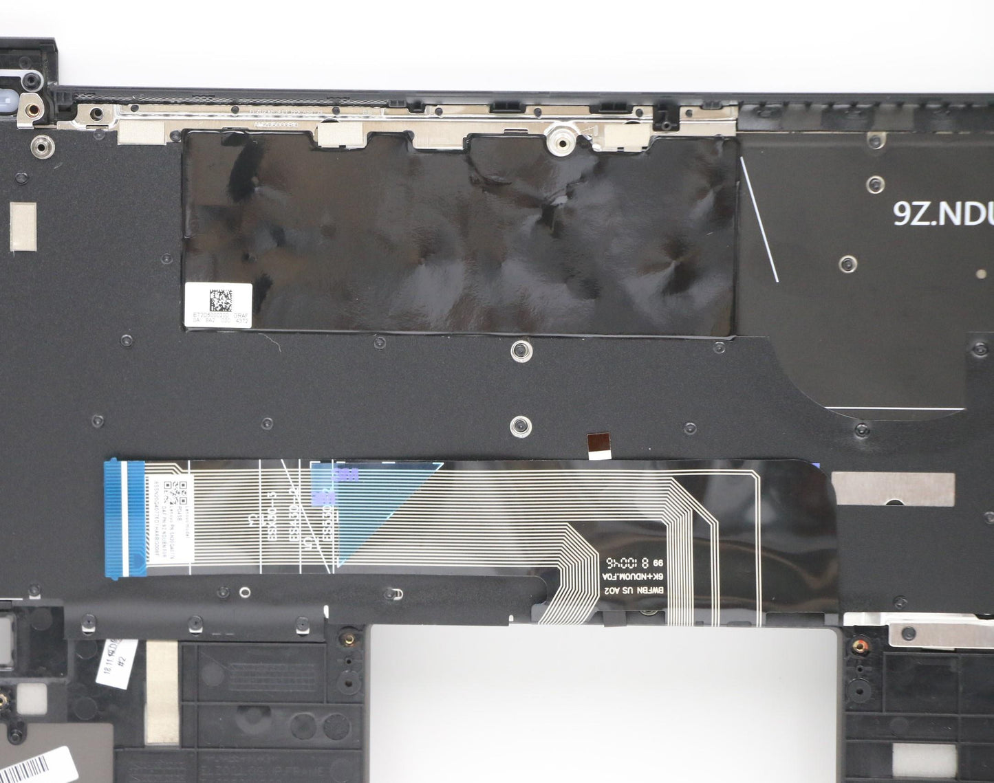 Lenovo Up Assy_Blk Fp W/Bl Kb_Rus - 5CB0S15962