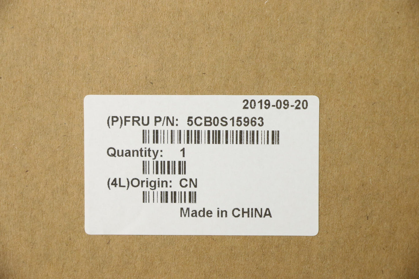 Lenovo Up Assy_Blk Fp W/Bl Kb_Ar-E - 5CB0S15963