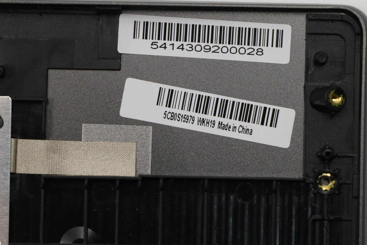 Lenovo Up Assy_Blk Fp W/Bl Kb_Ger - 5CB0S15979