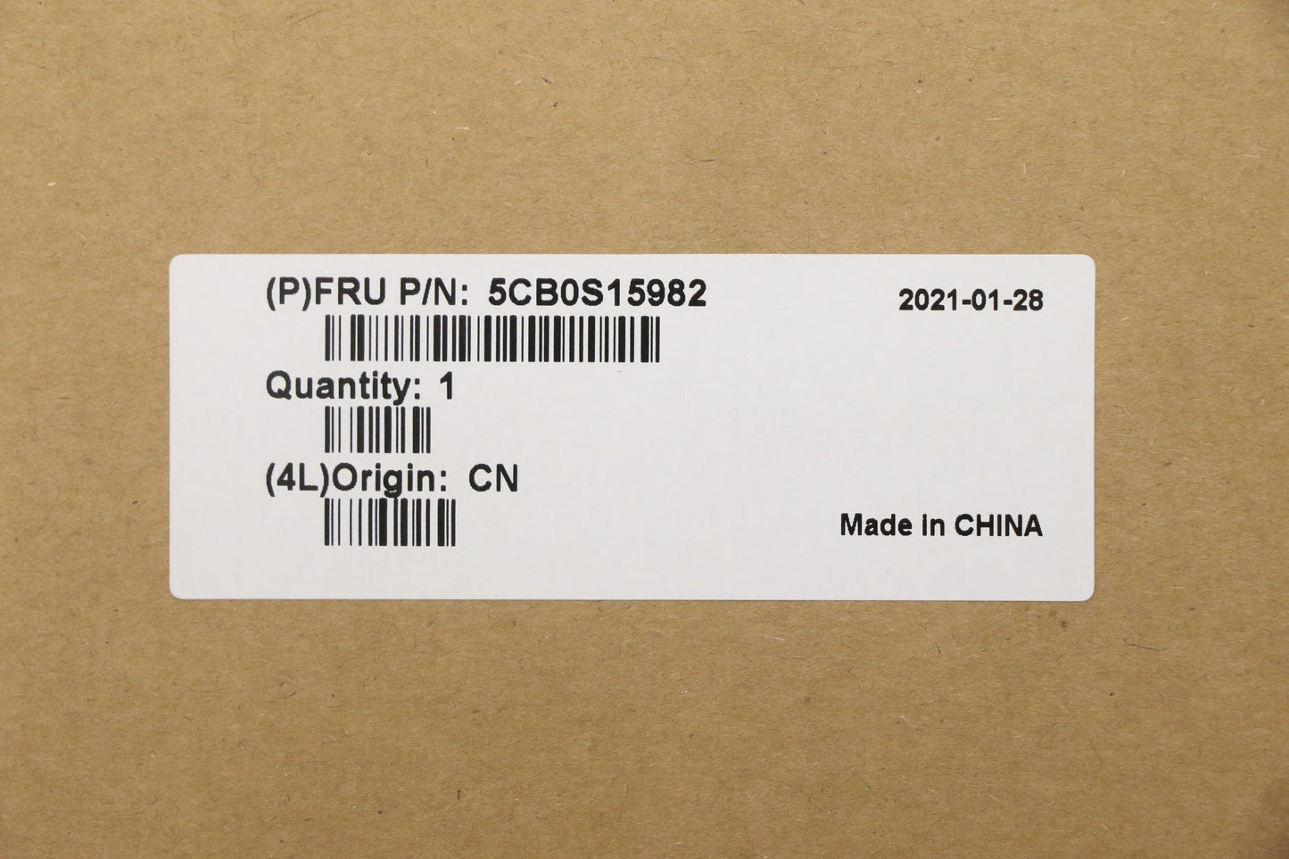 Lenovo Up Assy_Blk Fp W/Bl Kb_Hun - 5CB0S15982