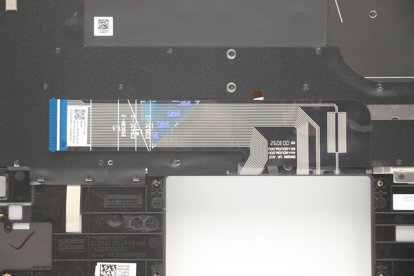 Lenovo Up Assy_Blk Fp W/Bl Kb_Hun - 5CB0S15982