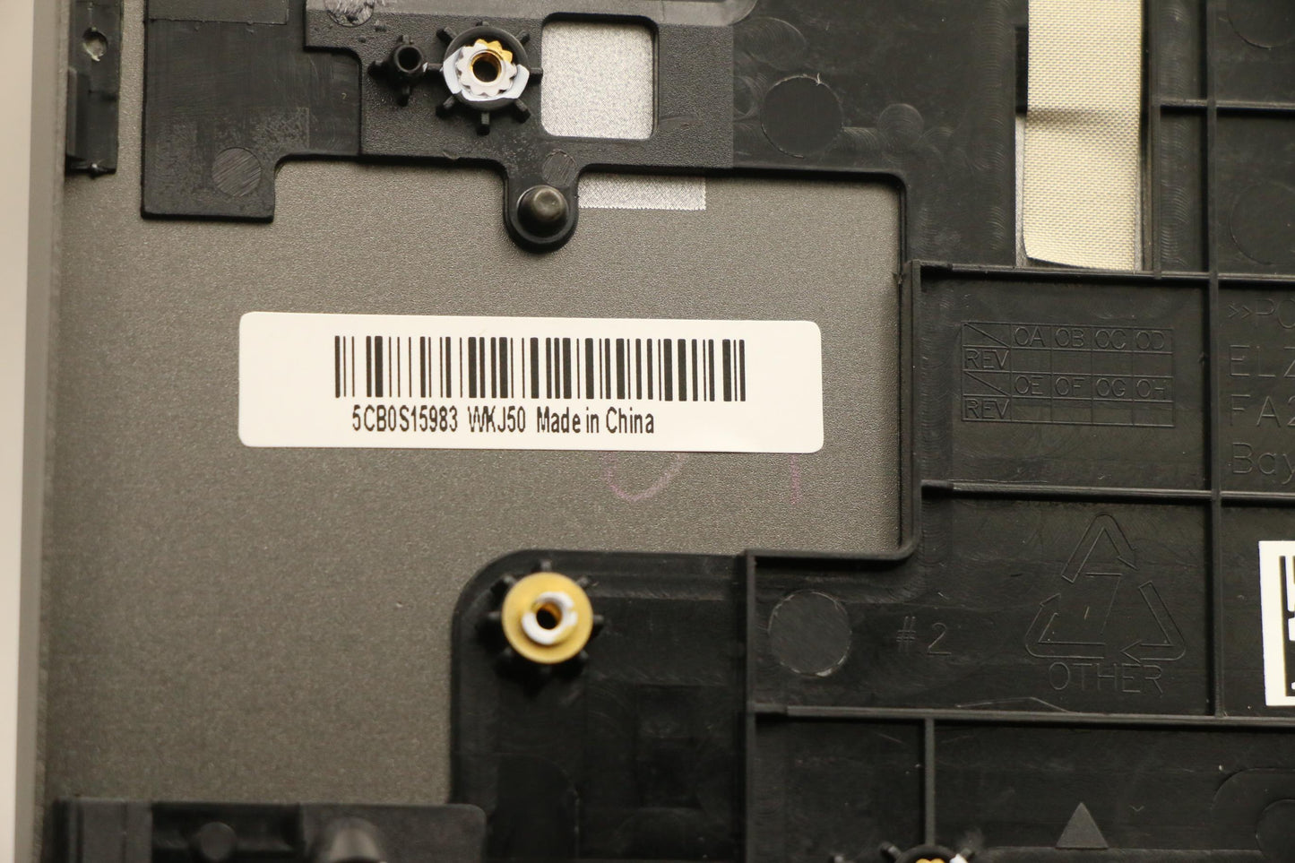Lenovo Up Assy_Blk Fp W/Bl Kb_Bel - 5CB0S15983