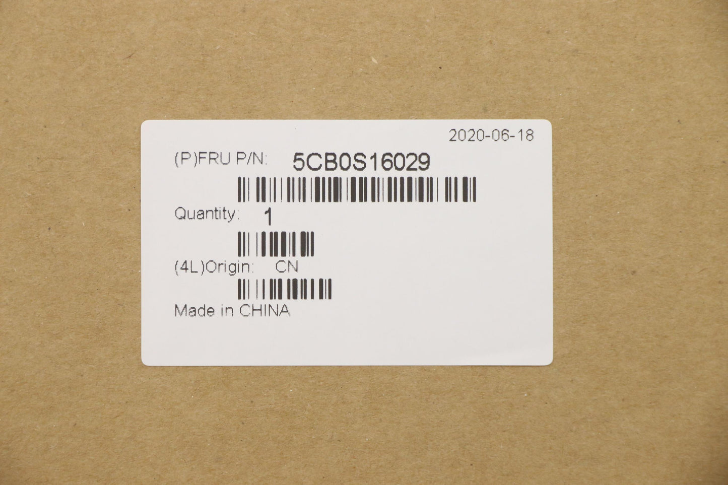 Lenovo Up Assy_Blk Fp W/Nbl Kb_Rus - 5CB0S16029