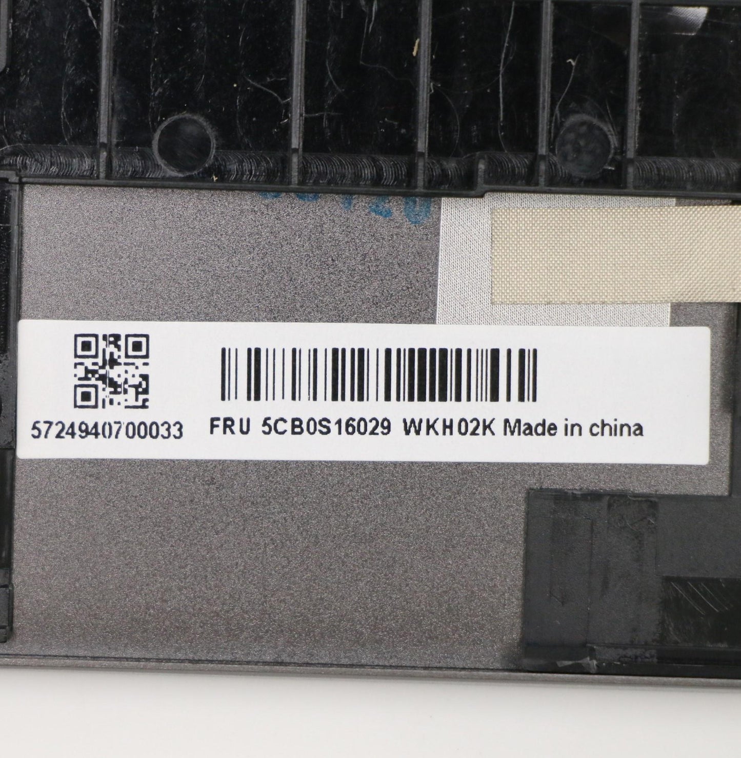 Lenovo Up Assy_Blk Fp W/Nbl Kb_Rus - 5CB0S16029