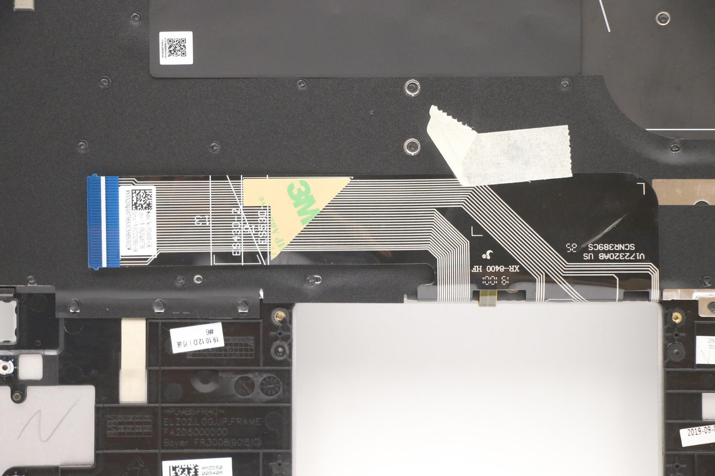 Lenovo Up Assy_Gry Fp W/Bl Kb_Grk - 5CB0S16087