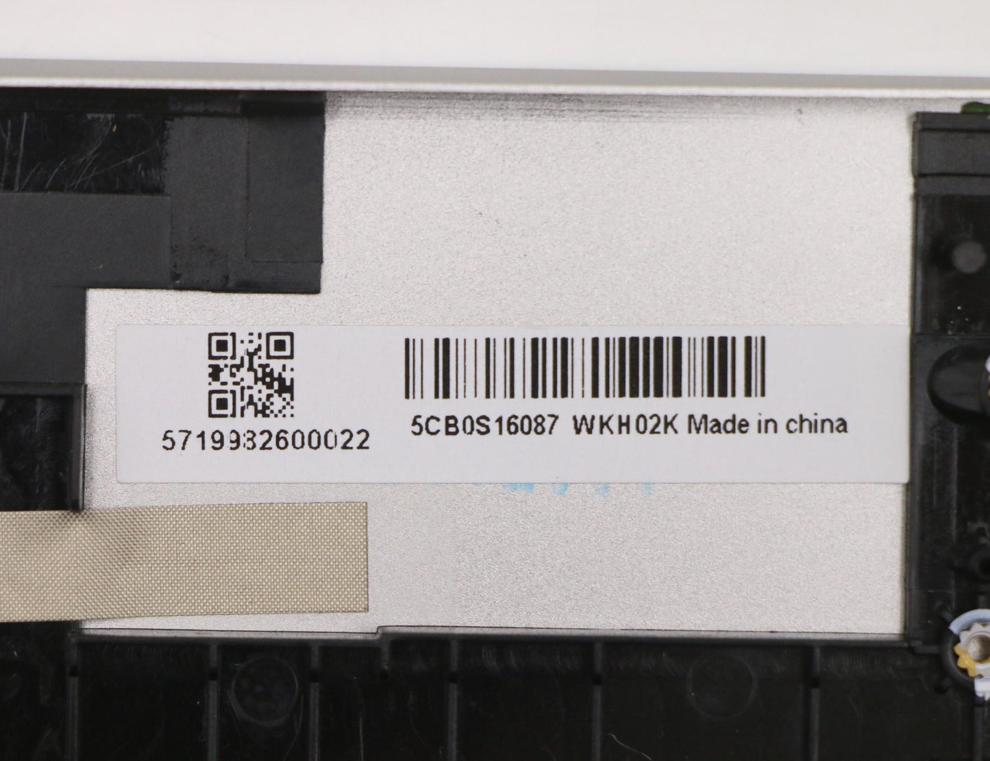 Lenovo Up Assy_Gry Fp W/Bl Kb_Grk - 5CB0S16087