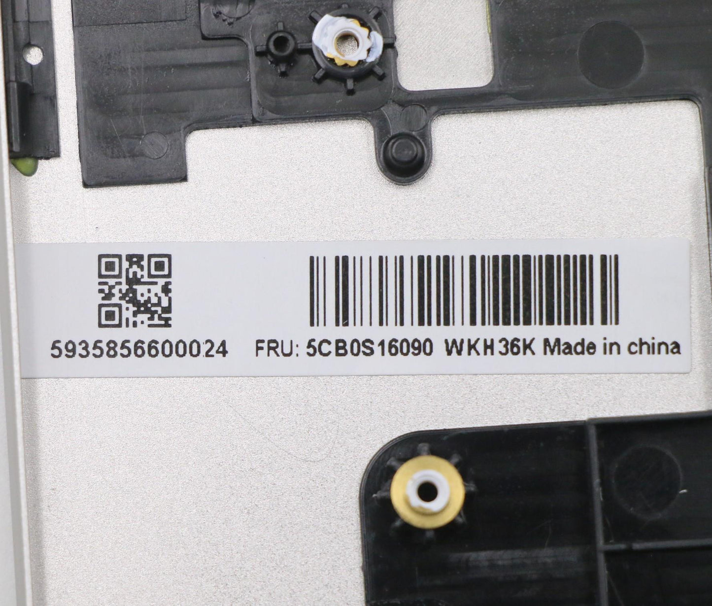 Lenovo Up Assy_Gry Fp W/Bl Kb_T-Ch - 5CB0S16090