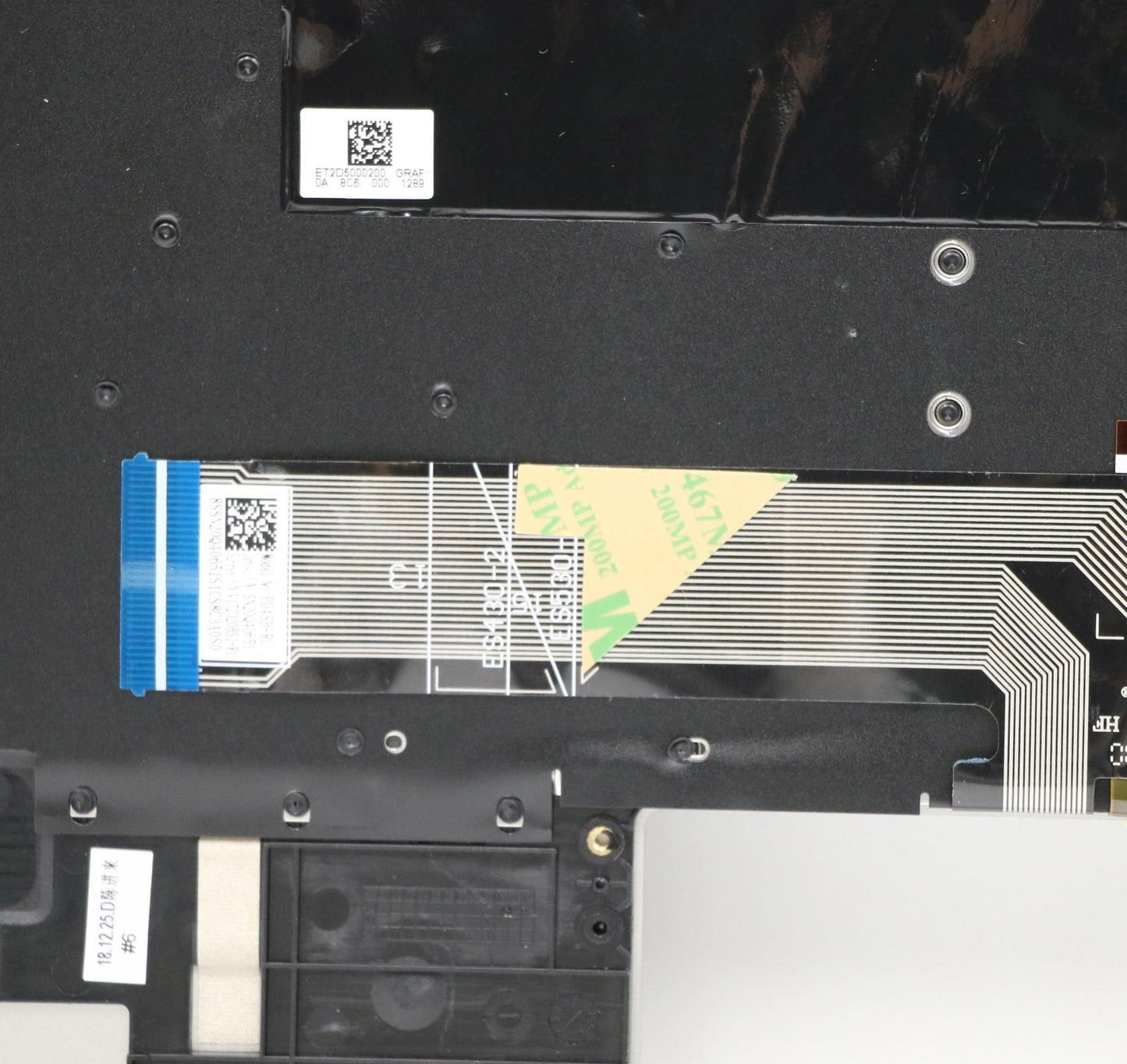 Lenovo Up Assy_Gry Fp W/Bl Kb_Rus - 5CB0S16091