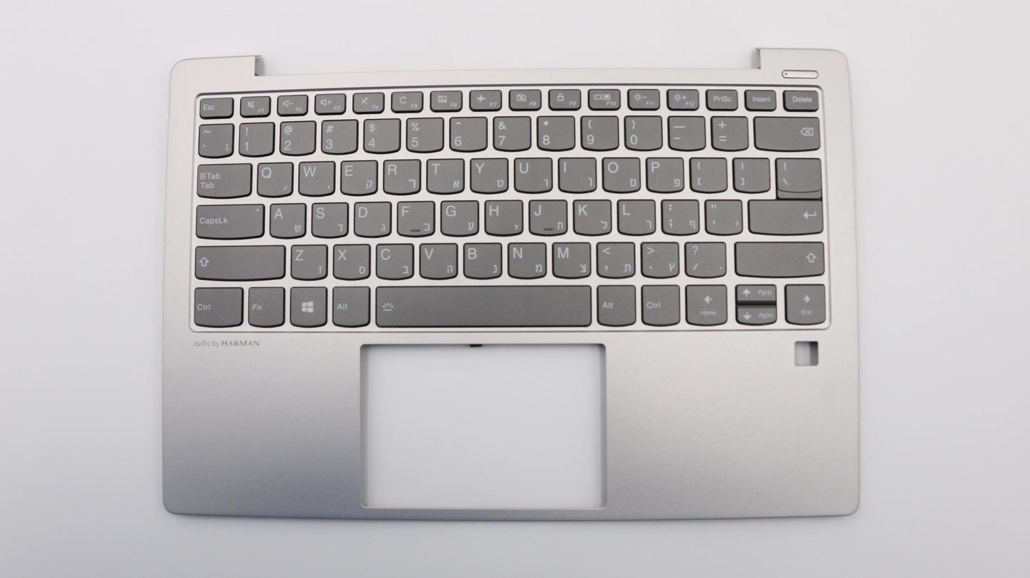 Lenovo Up Assy_Gry Fp W/Bl Kb_Heb - 5CB0S16093