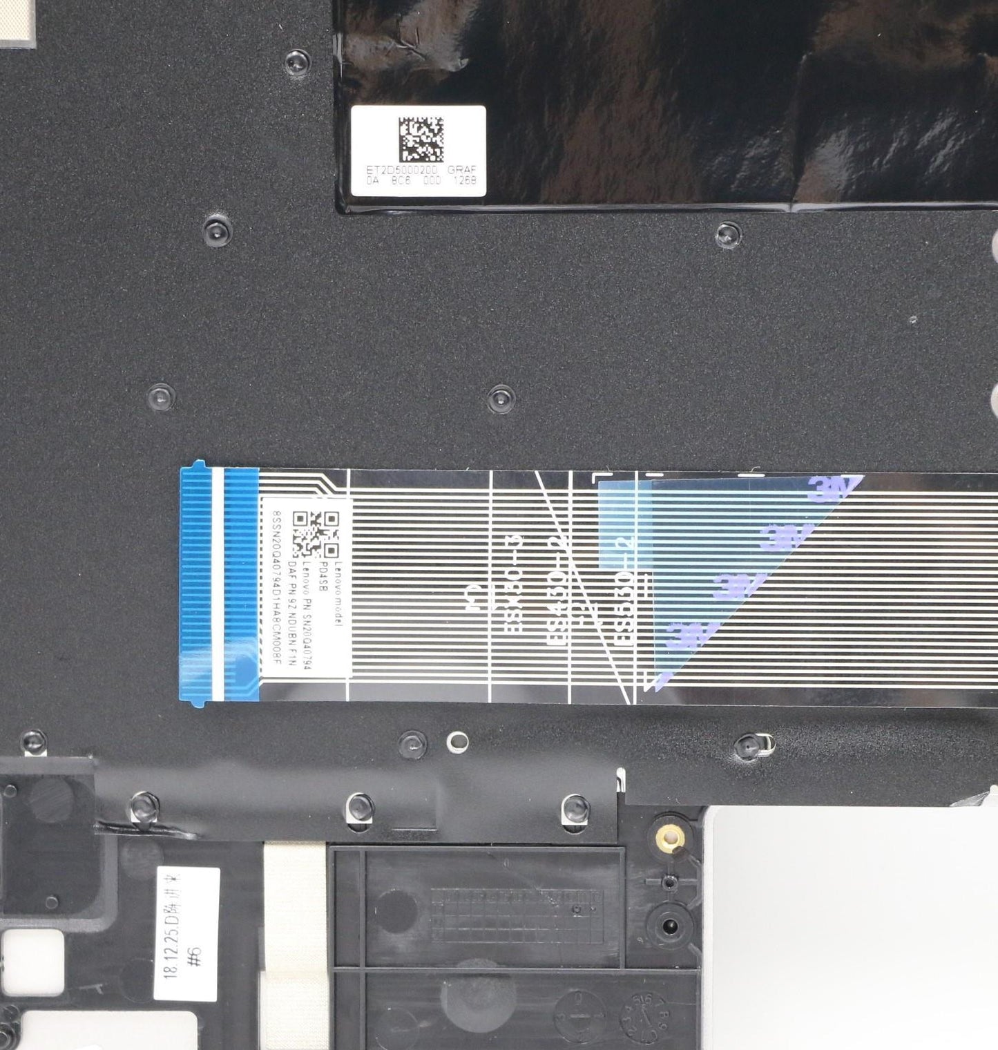 Lenovo Up Assy_Gry Fp W/Bl Kb_Nordi - 5CB0S16103