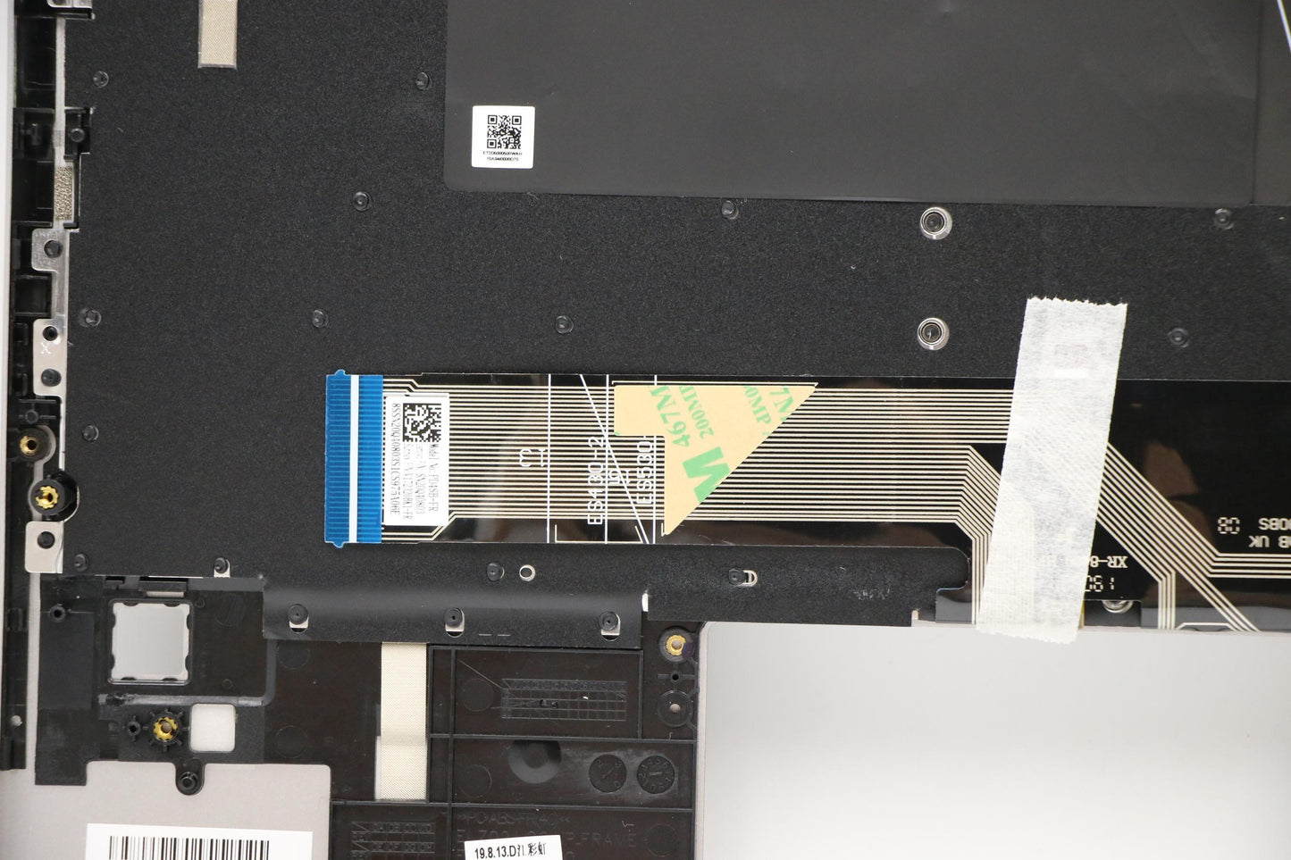 Lenovo Up Assy_Gry Fp W/Bl Kb_Fre - 5CB0S16104