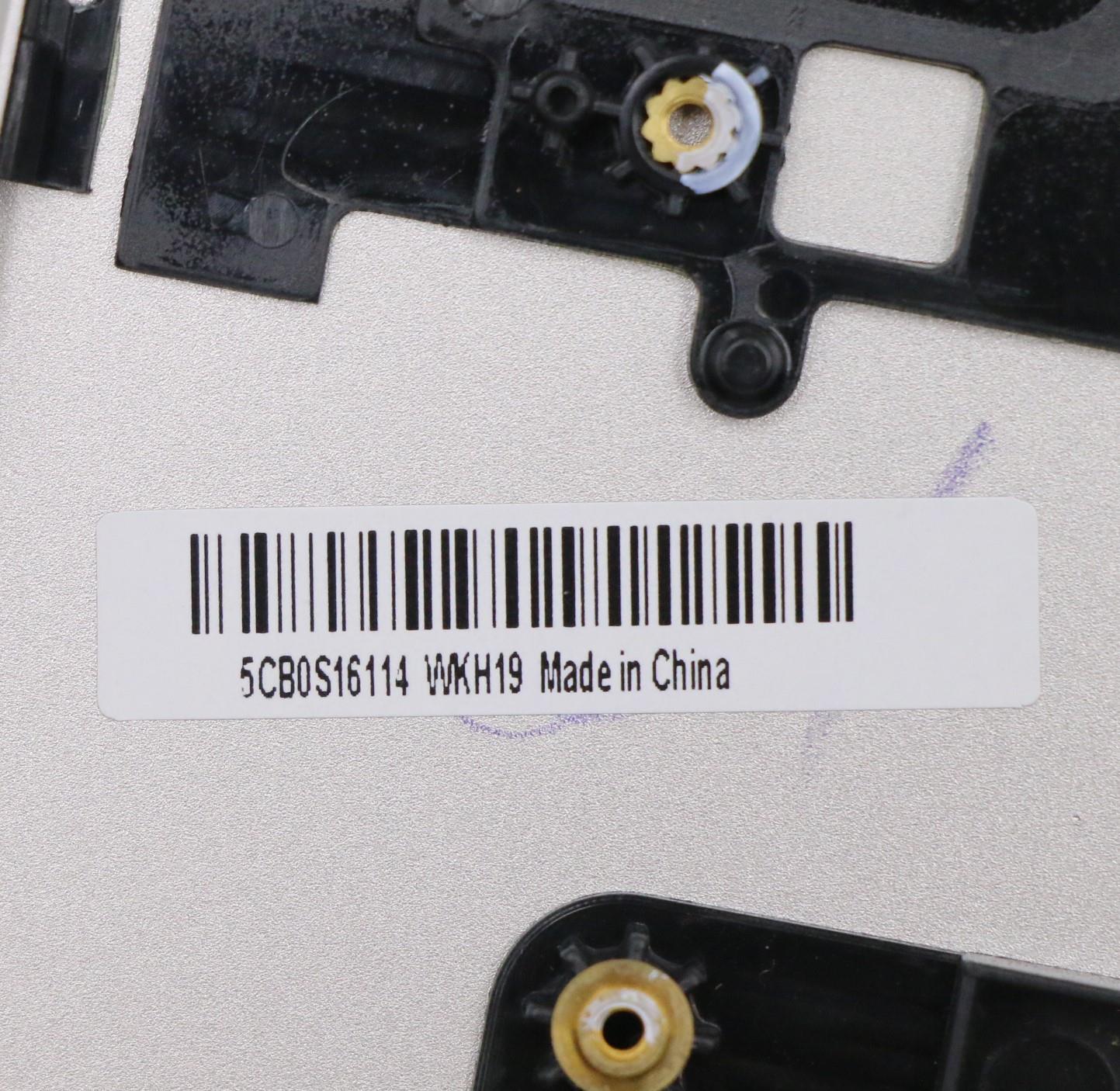 Lenovo Up Assy_Gry Fp W/Bl Kb_Cz-Sk - 5CB0S16114