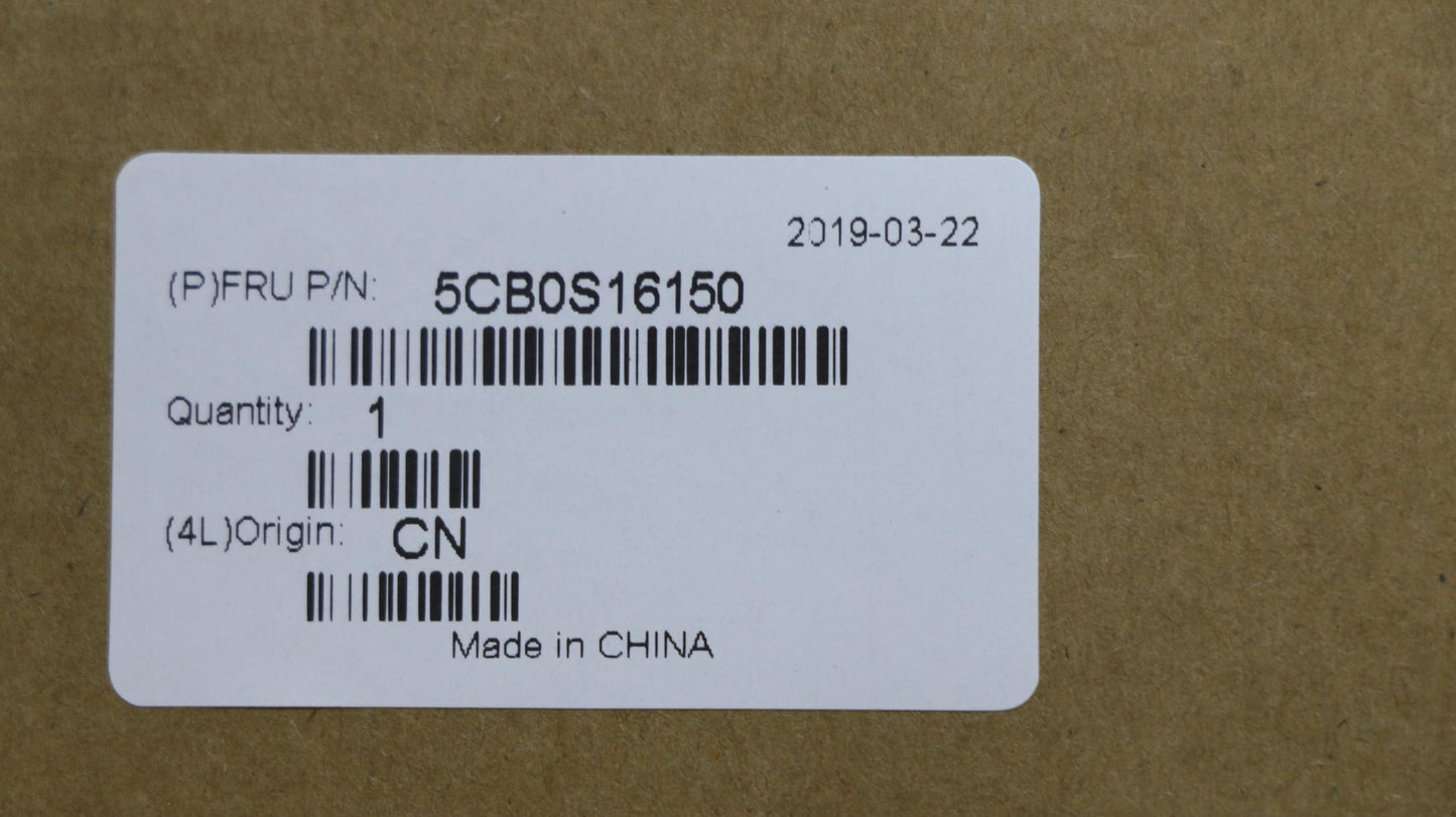 Lenovo Up Assy_Gry Fp W/Nbl Kb_Us - 5CB0S16150