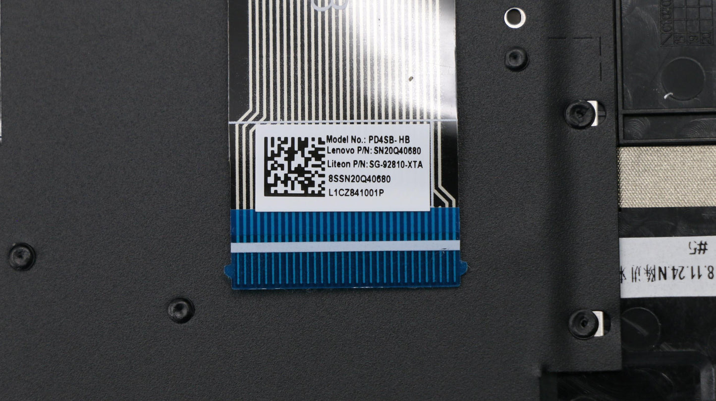 Lenovo Up Assy_Blu Fp W/Bl Kb_Heb - 5CB0S16219