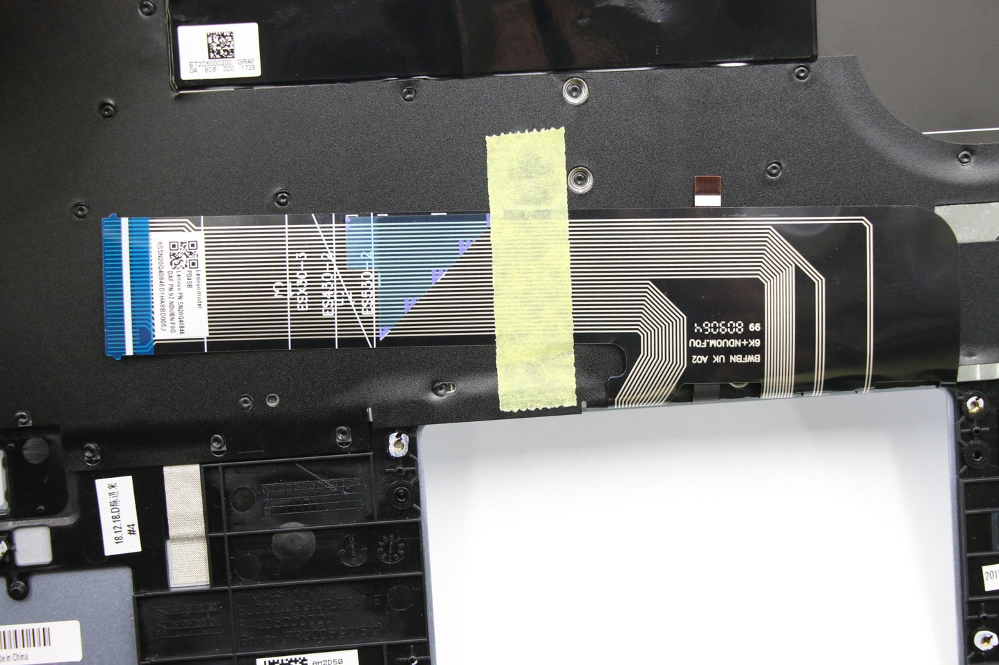 Lenovo Up Assy_Blu Fp W/Bl Kb_Ger - 5CB0S16231