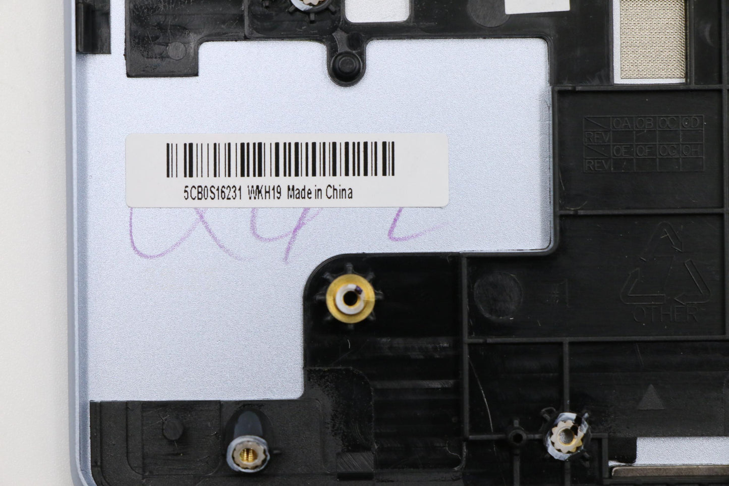 Lenovo Up Assy_Blu Fp W/Bl Kb_Ger - 5CB0S16231