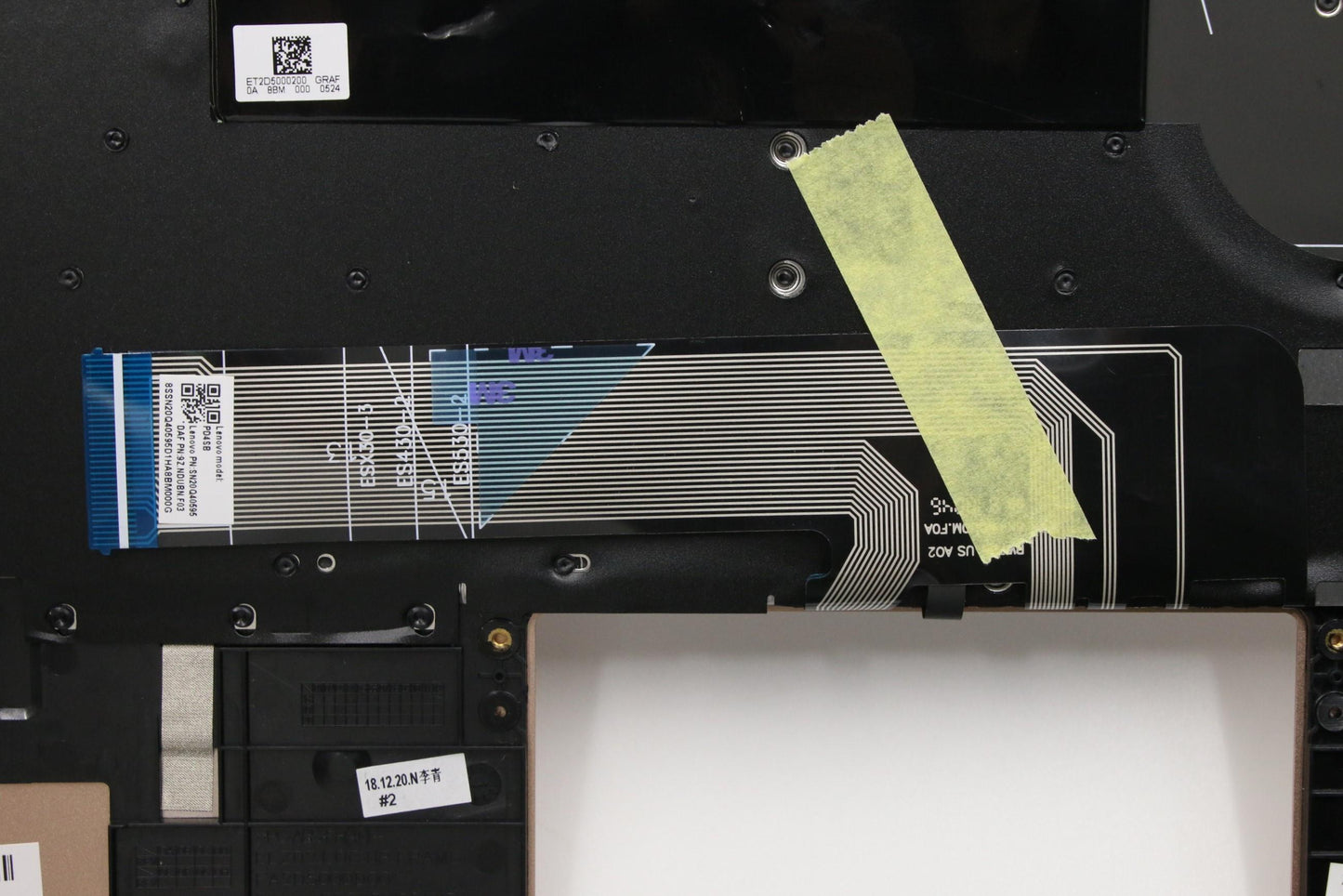 Lenovo Up Assy_Cop Fp W/Bl Kb_Thai - 5CB0S16288