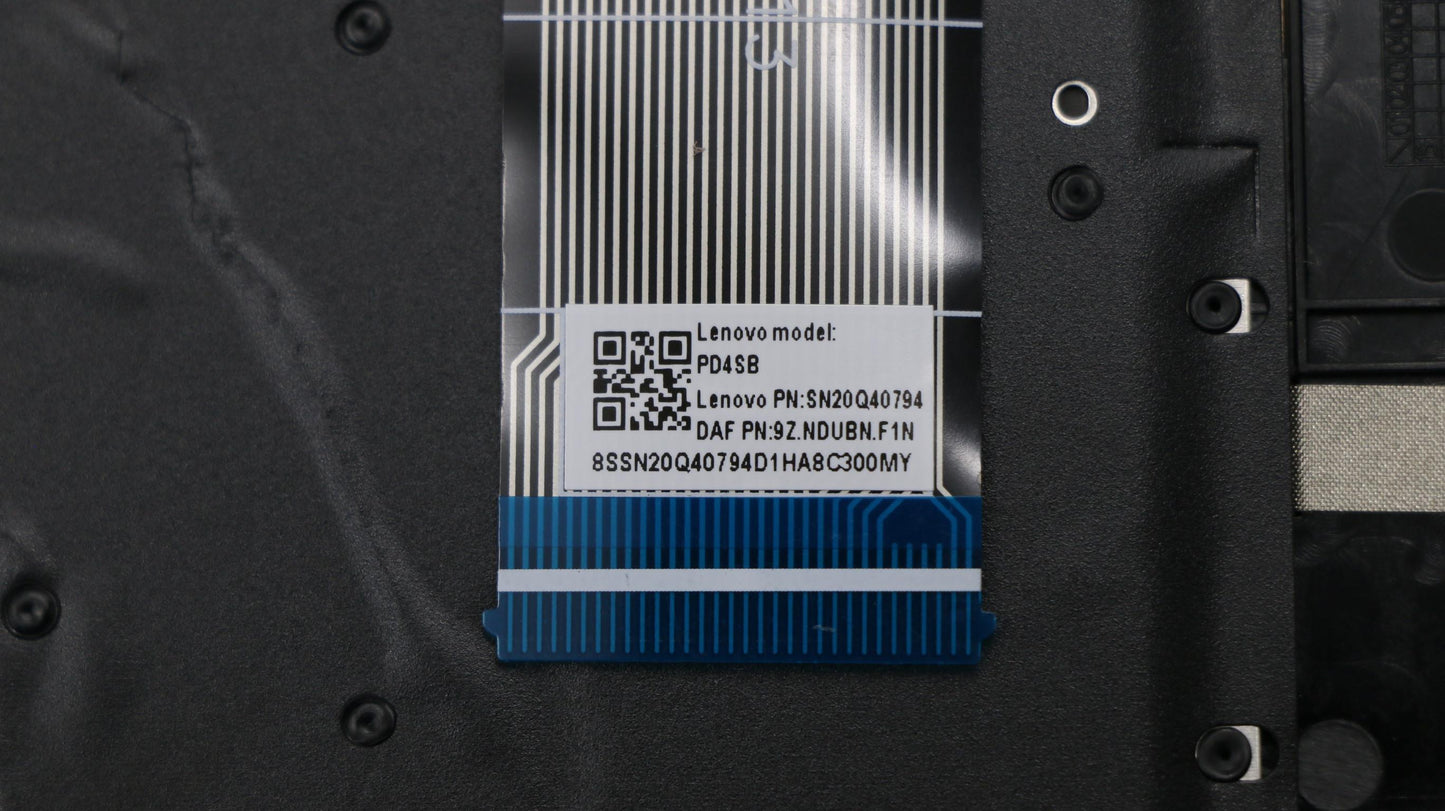 Lenovo Up Assy_Cop Fp W/Bl Kb_Nordi - 5CB0S16297