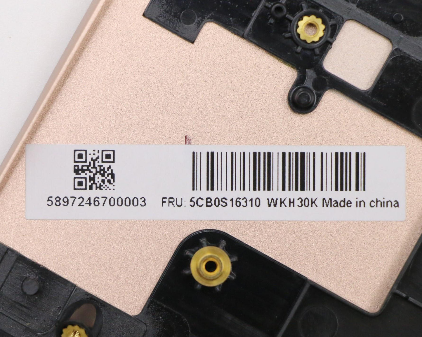 Lenovo Up Assy_Cop Fp W/Bl Kb_Ukr - 5CB0S16310