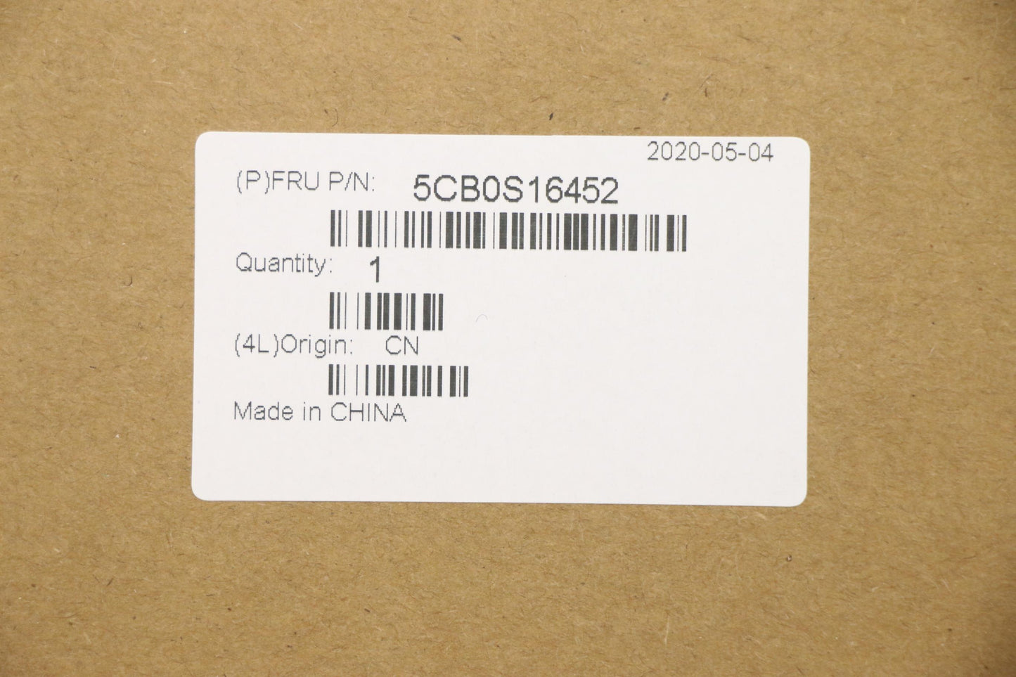 Lenovo LCD Cover, with Antenna, EDP, 144Hz Support - 5CB0S16452