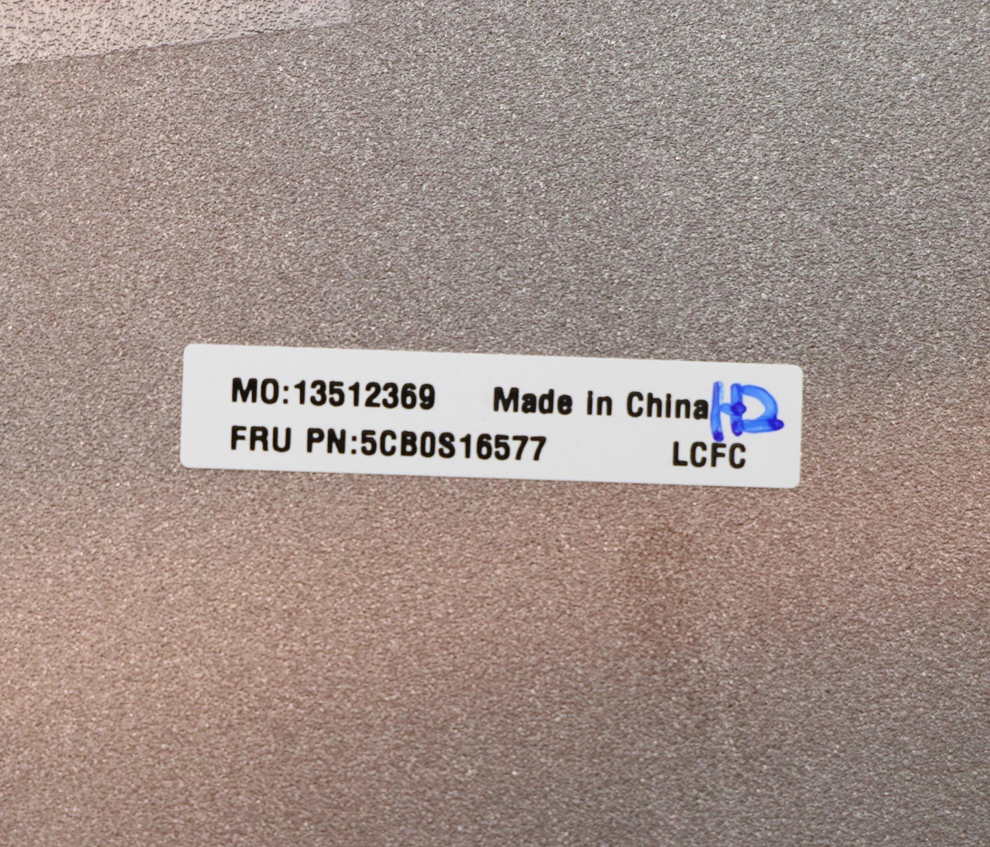 Lenovo Lower Case Cover, Platinum Grey - 5CB0S16577